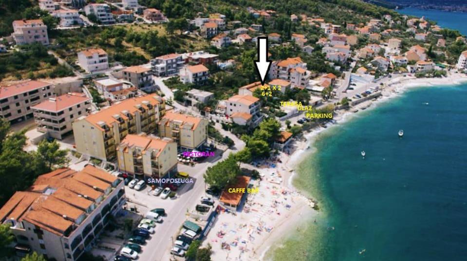 Villa Fjaba - By The Sea - With The Big Terraces & Great Sea View Trogir Eksteriør bilde