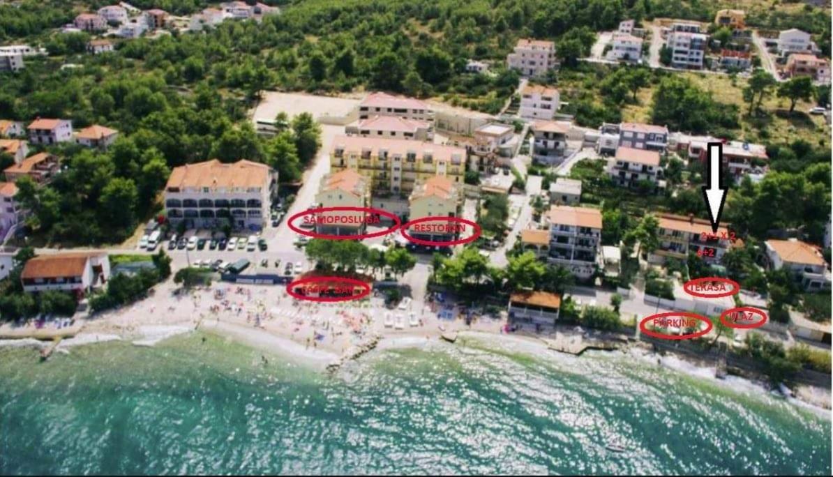 Villa Fjaba - By The Sea - With The Big Terraces & Great Sea View Trogir Eksteriør bilde