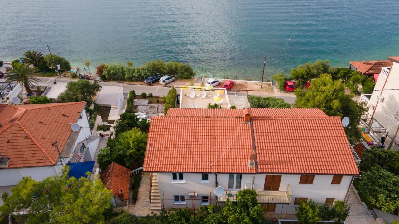 Villa Fjaba - By The Sea - With The Big Terraces & Great Sea View Trogir Eksteriør bilde