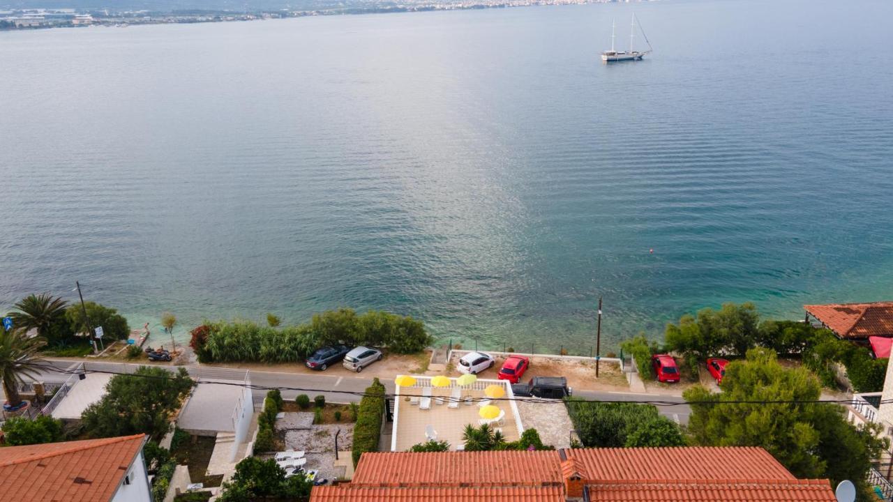 Villa Fjaba - By The Sea - With The Big Terraces & Great Sea View Trogir Eksteriør bilde