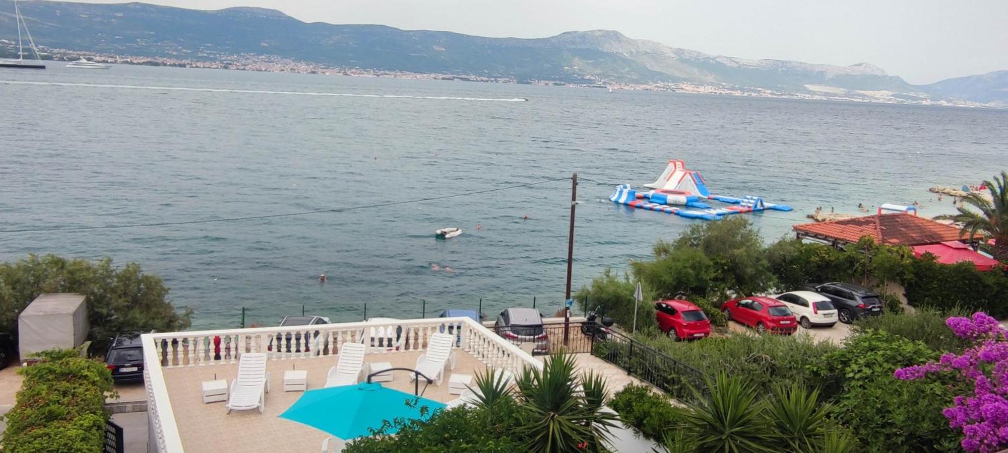 Villa Fjaba - By The Sea - With The Big Terraces & Great Sea View Trogir Eksteriør bilde