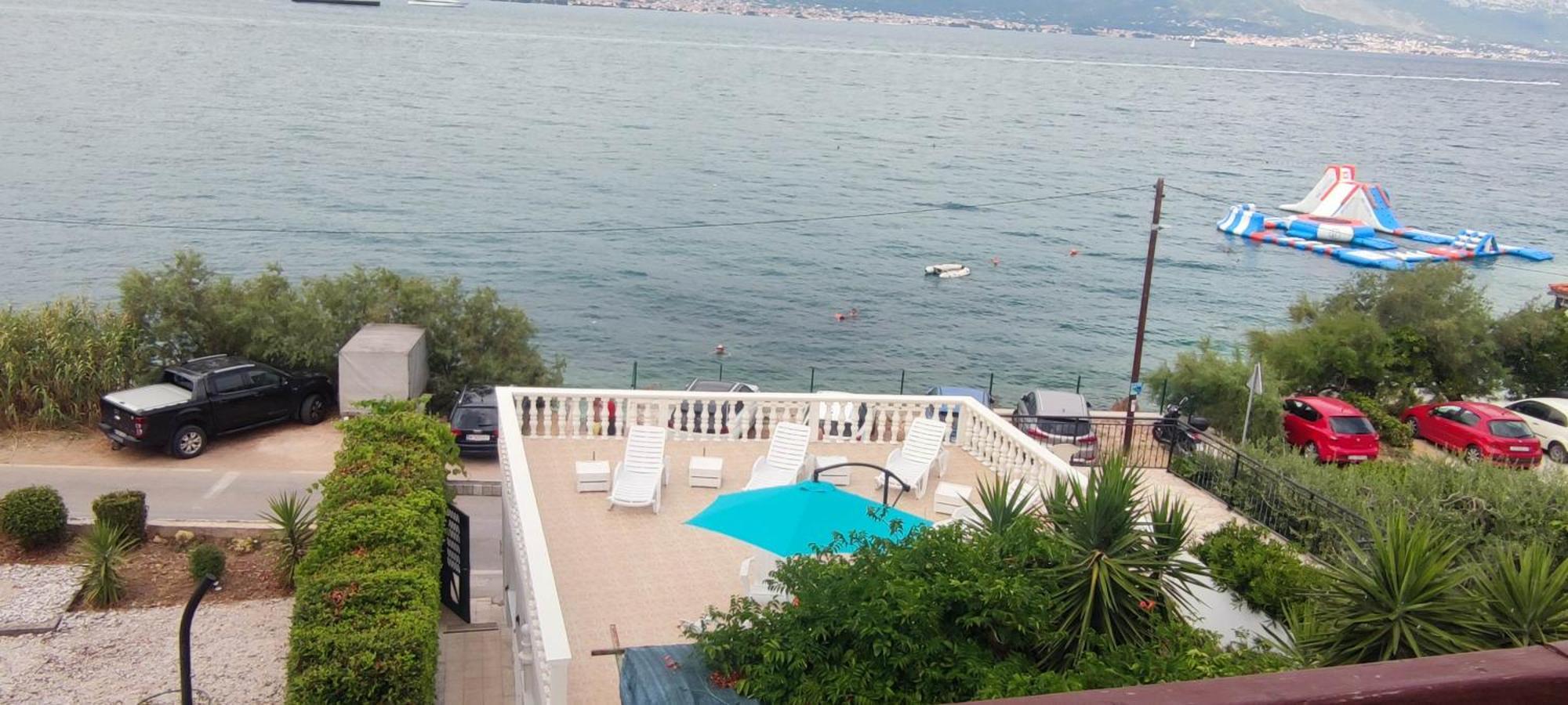 Villa Fjaba - By The Sea - With The Big Terraces & Great Sea View Trogir Eksteriør bilde