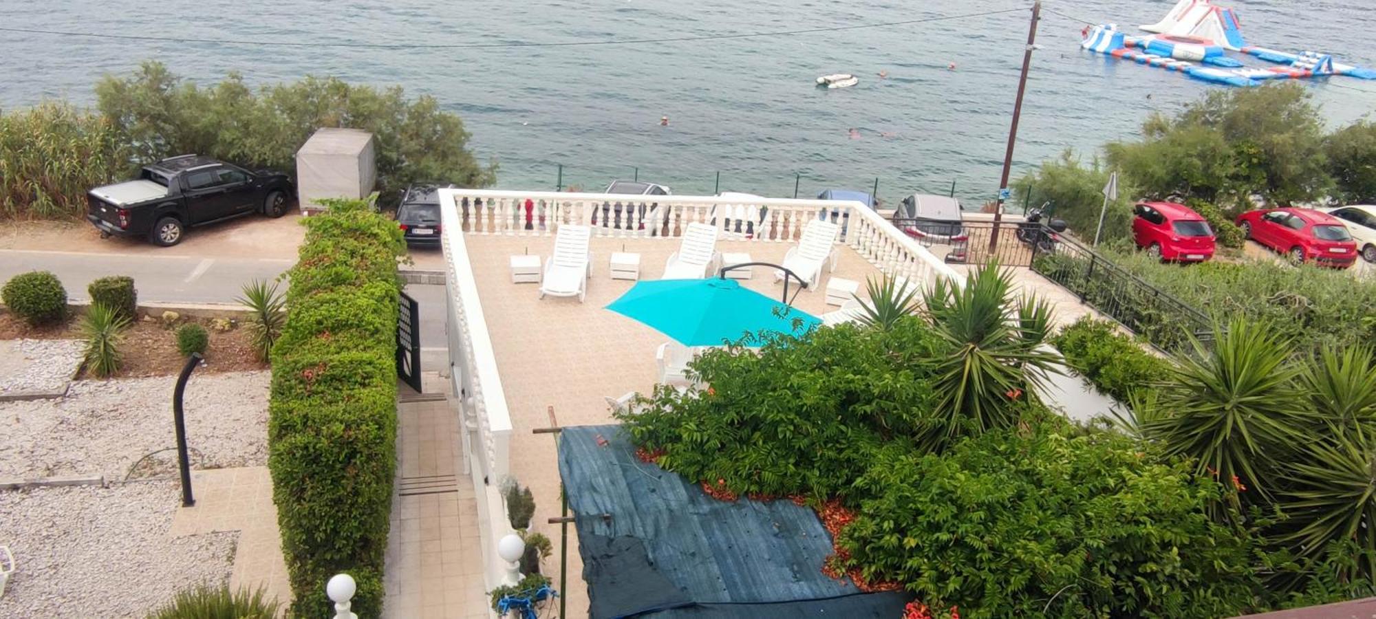 Villa Fjaba - By The Sea - With The Big Terraces & Great Sea View Trogir Eksteriør bilde